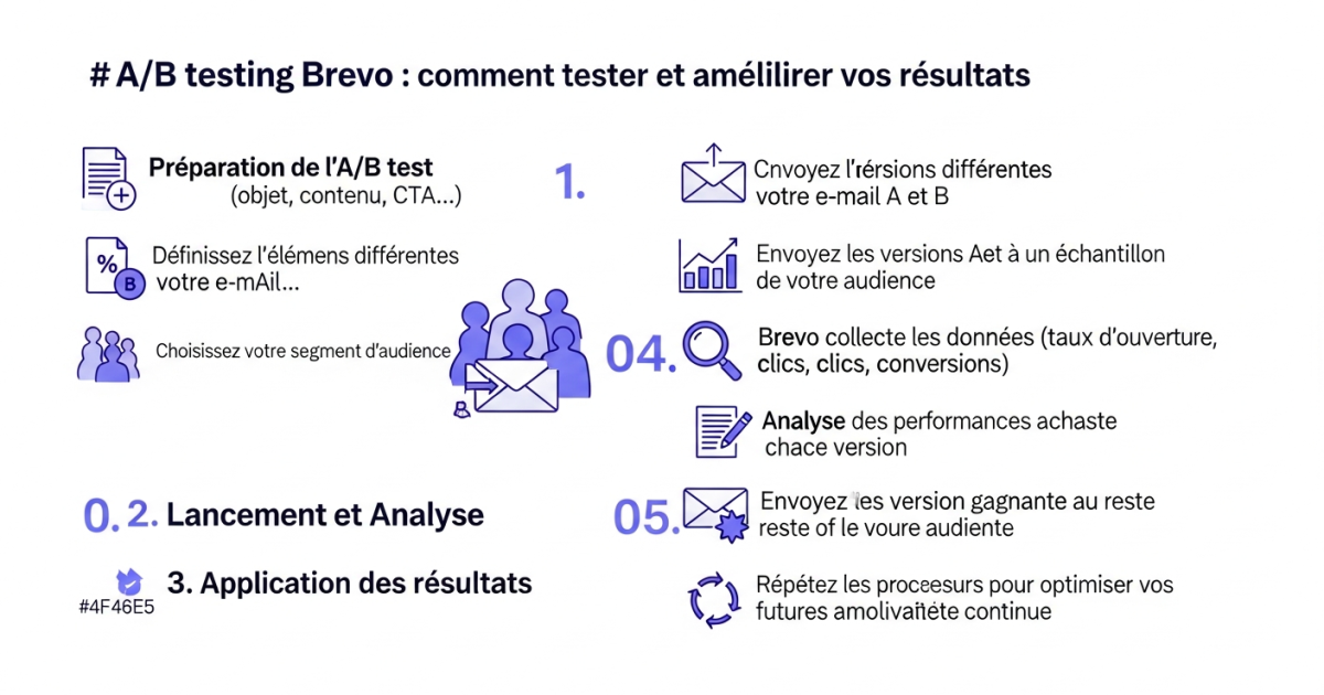 A/B testing Brevo : comment tester et améliorer vos résultats