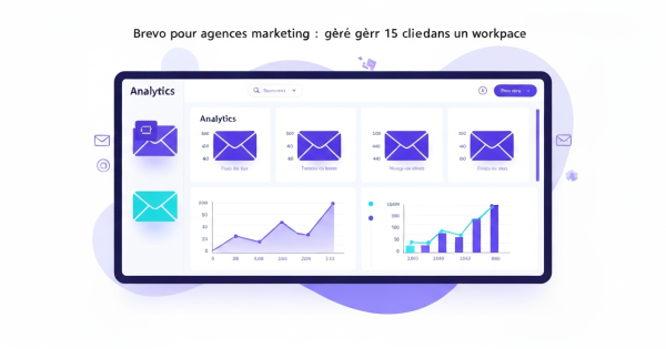 Brevo pour agences marketing : gérer 15 clients dans un workspace