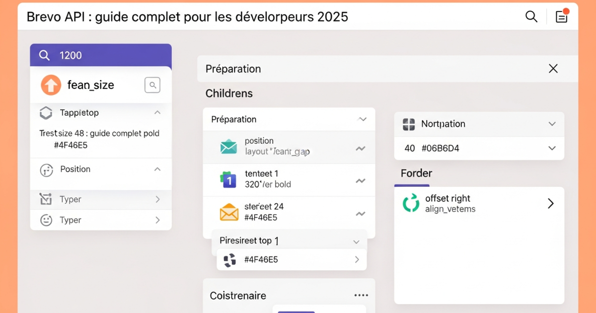 Brevo API : guide complet pour les développeurs 2025