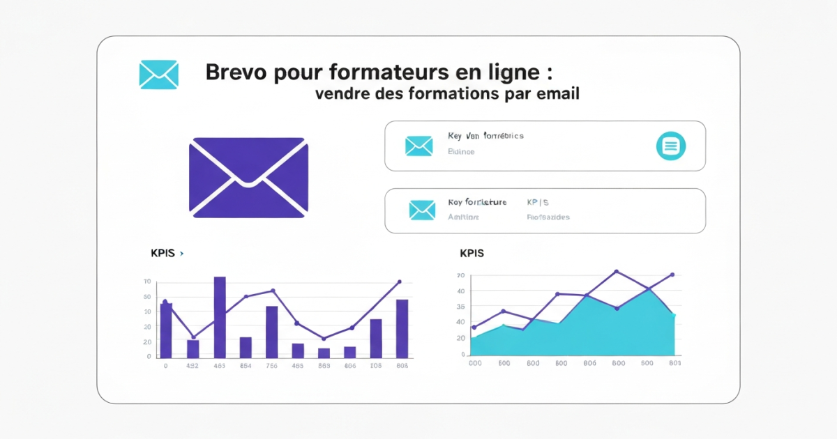 Brevo pour formateurs en ligne : vendre des formations par email