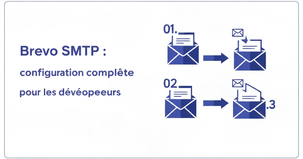 Brevo SMTP : configuration complète pour les développeurs