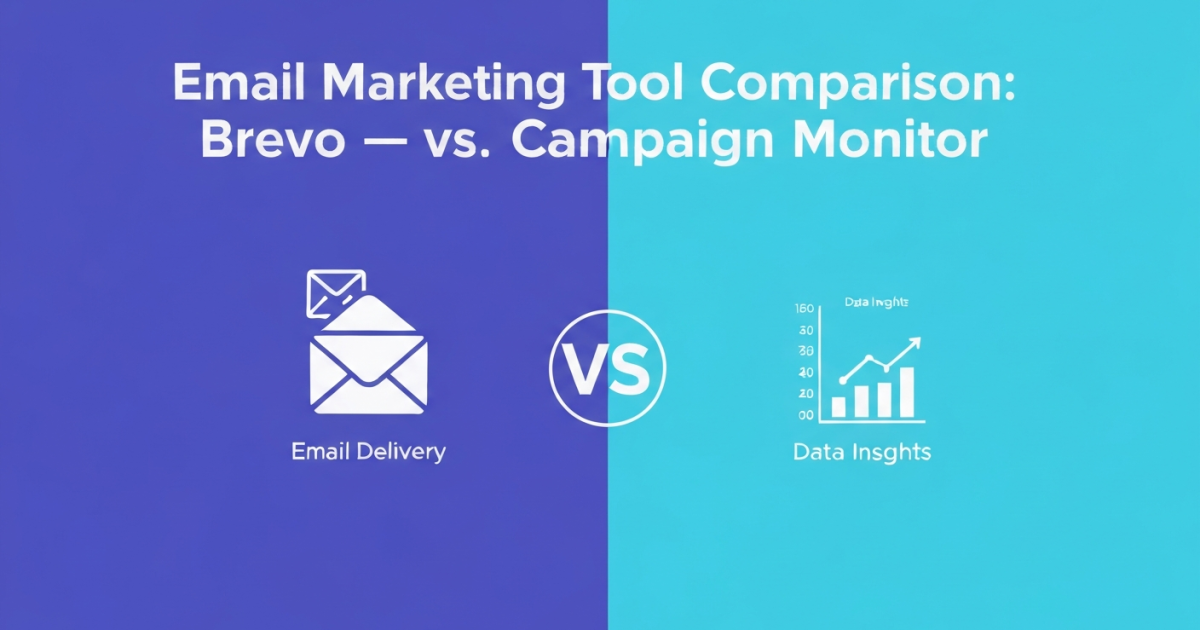 Brevo vs Campaign Monitor : beau mais cher — le dilemme des agences