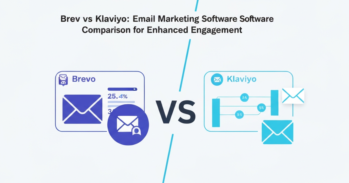 Brevo vs Klaviyo 2025 : e-commerce généraliste vs spécialiste Shopify
