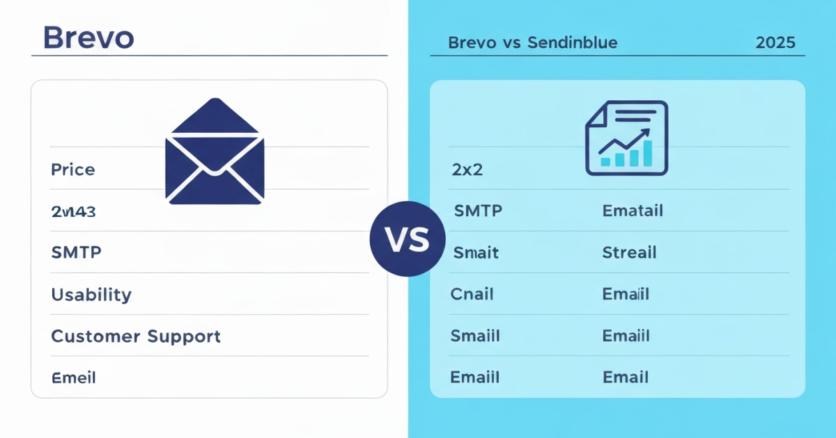 Brevo vs Mailchimp 2025 : comparatif complet avec chiffres réels