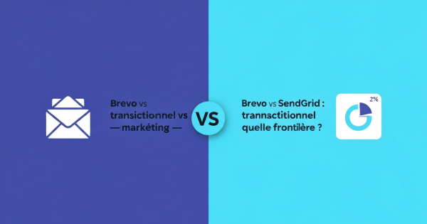 Brevo vs SendGrid : transactionnel vs marketing — quelle frontière ?
