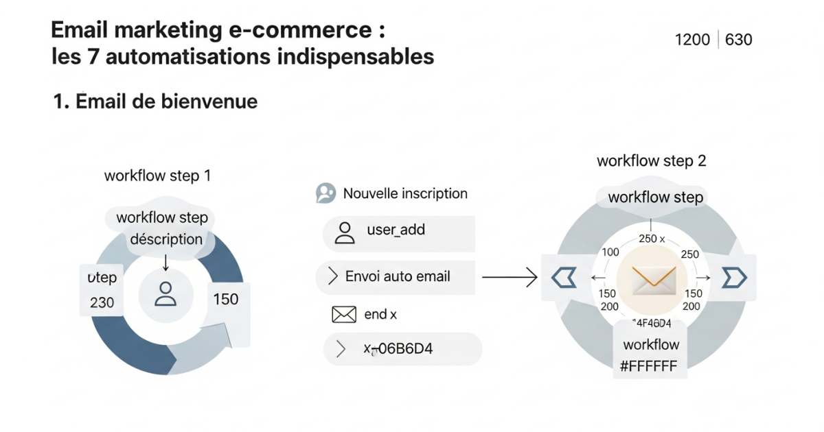 Email marketing e-commerce : les 7 automatisations indispensables