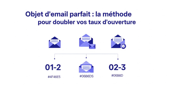 Objet d'email parfait : la méthode pour doubler vos taux d'ouverture