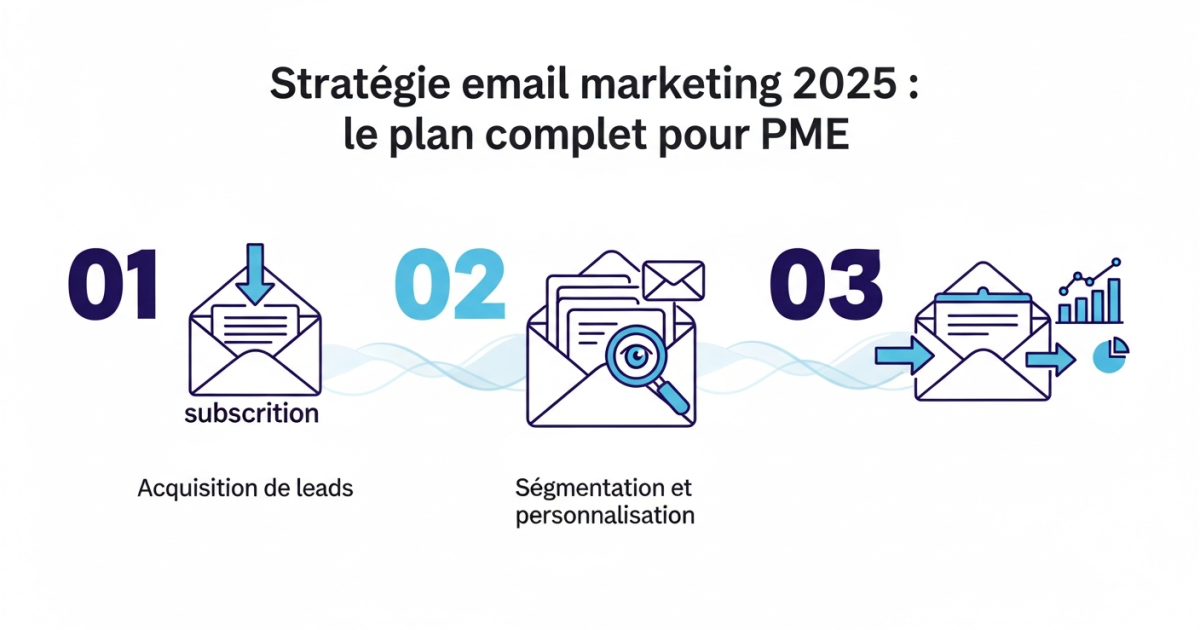 Stratégie email marketing 2025 : le plan complet pour PME